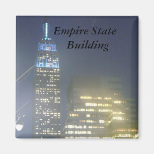 Live Afbeelding van de Empire State Building Magne Magneet