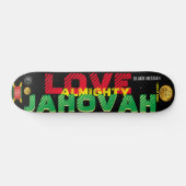 LIVE ALMIGHTY JAHOVAH 7 3/4-inch skateboard Deck (Horizontaal)