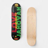 LIVE ALMIGHTY JAHOVAH 7 3/4-inch skateboard Deck (Voorkant)