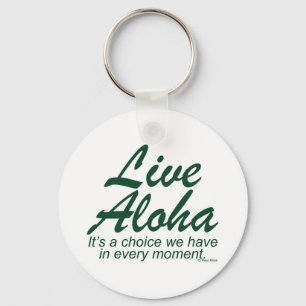 Live Aloha Design Items door Paul Klink Sleutelhanger