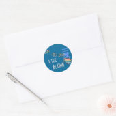 Live Aloha Hawaïaanse eiland stickers (Envelop)
