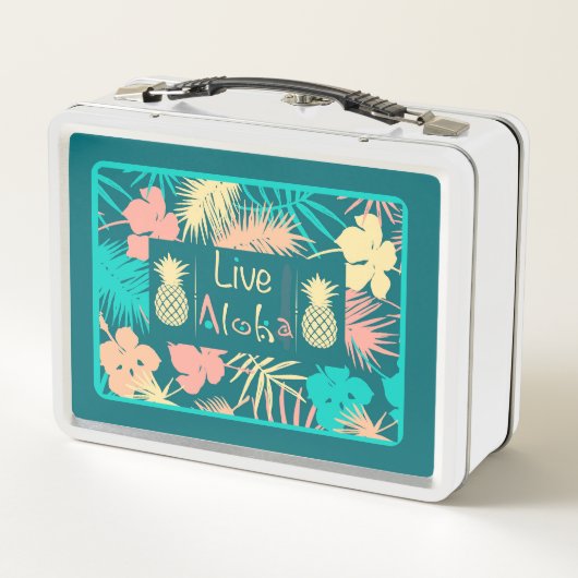 Live Aloha Hawaiian Lunchbox (Achterkant)