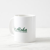 Live Aloha landschapsontwerp Koffiemok (Voorkant links)