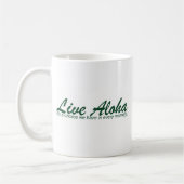 Live Aloha landschapsontwerp Koffiemok (Links)