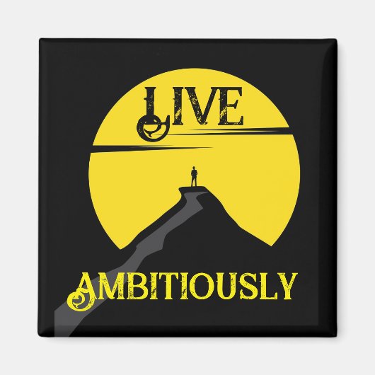 Live Ambitieus Magnet (Voorkant)