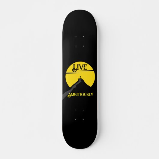 Live Ambitieus Skateboard (Voorkant)