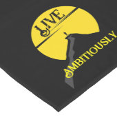 Live Ambitiously Table Runner Korte Tafelloper (Hoek)