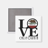 LIVE Bangor Californië Magneet (Voorkant / Achterkant)