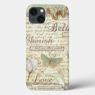 Live Believe Cherish iPhone 13 Hoesje