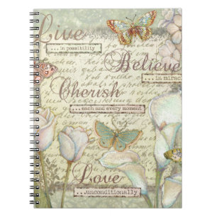 Live Believe Cherish Notitieboek