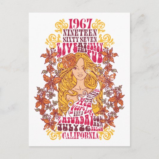 Live bij de Jelly Pub Briefkaart (Voorkant)