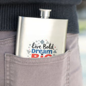 Live Bold, Dream Big Flacon (Voorbeeld)