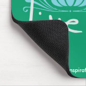 Live Bold Mousepad Muismat (Hoek)