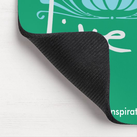 Live Bold Mousepad Muismat (Hoek)