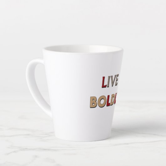 Live Bolly Latte Mok (Linkerhoek)