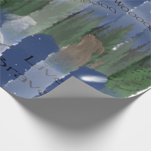 live bravely cadeaupapier (Hoek)