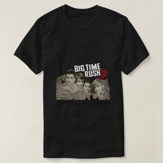 Live BTR-concert T-shirt (Design voorkant)