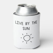 Live By the Sun Blikjeskoeler (Blikje Voorkant)