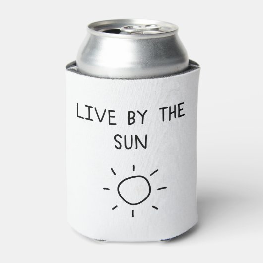 Live By the Sun Blikjeskoeler (Blikje Voorkant)