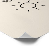 Live By the Sun Poster (Hoek)