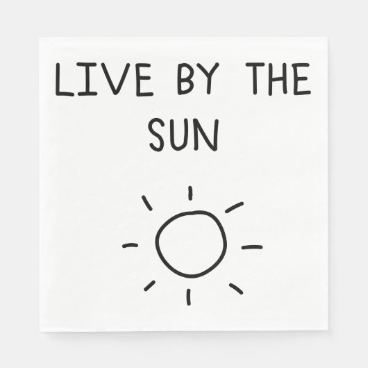 Live By the Sun Servet (Voorkant)