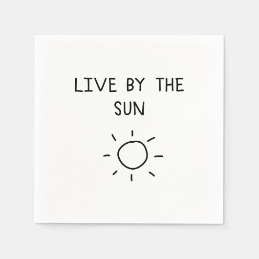 Live By the Sun Servet (Voorkant)