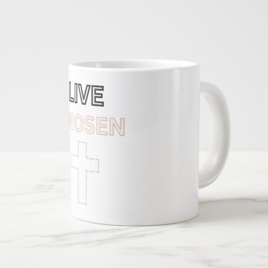 Live Chosen Grote Koffiekop (Voorkant rechts)