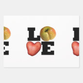 LIVE Collectie Apple Potato Heart WPS3 Inpakpapier Vel (Voorkant)