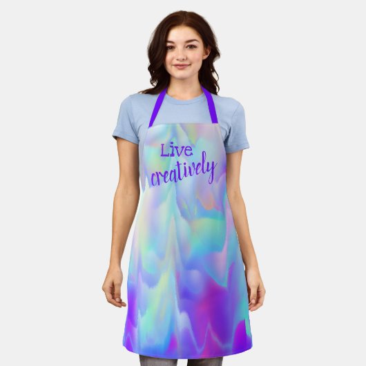 Live Creative Colorful-Schort Schort (Gedragen)