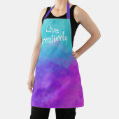 Live Creative Paars, Roze, Blauwgroen Schort (Insitu)