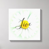 Live Daisy Canvas Afdruk (Voorkant)