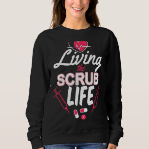 Live de medische assistent van Scrub Life Trui
