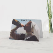 Live de uitgebreide feestdag feestdagen kaart (Voorkant)