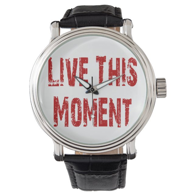 Live deze momenten bekijken horloge (Voorkant)