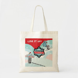 Live deze winter tote bag