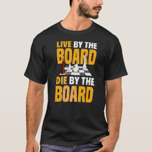 Live door de raad van bestuur die door de raad van t-shirt