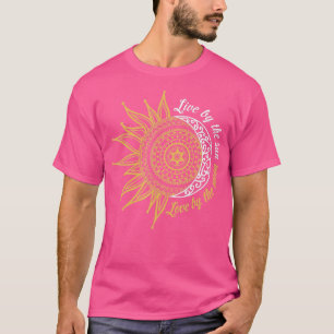 Live door de Sun Love van de Moon Hippie Life Gift T-shirt