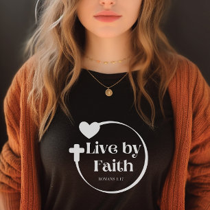 Live door Faith Woman's T-shirt