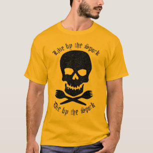 Live door het sporket-shirt t-shirt