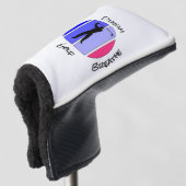 Live, dream, breathe golf golfheadcover (3/4 voorkant)