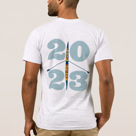 Live Drive 2023 T-shirt (Achterkant)