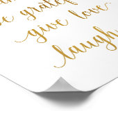 live dromen over grote kunst poster (Hoek)