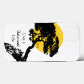 Live een Balans levensbonsai-boom Case-Mate iPhone Case (Achterkant (horizontaal))
