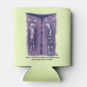 Live Een Koelbox voor een kleine nieuwjaarsresolut Blikjeskoeler (Achterkant)