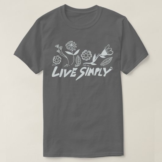 Live Eenvoudig 1 T-shirt (Design voorkant)
