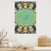 Live Eenvoudig afdrukken Poster (Keuken)