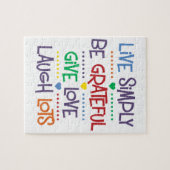 Live Eenvoudig Legpuzzel (Horizontaal)