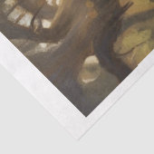 Live eiken Spaans mos olieverfschilderij Decoupage Tissuepapier (Detail)