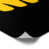 Live Elk Moment Motivatie Inspirerend Quote Poster (Hoek)