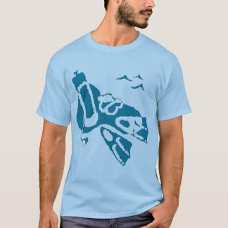 Live en laat duiken t-shirt